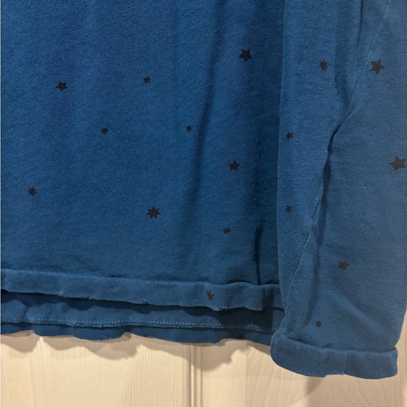 Current/Elliot The Crew Neck Limoges Falling Stars Short Sleeve T-shirt - Picture 6 of 6